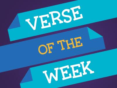 Verse of the Week