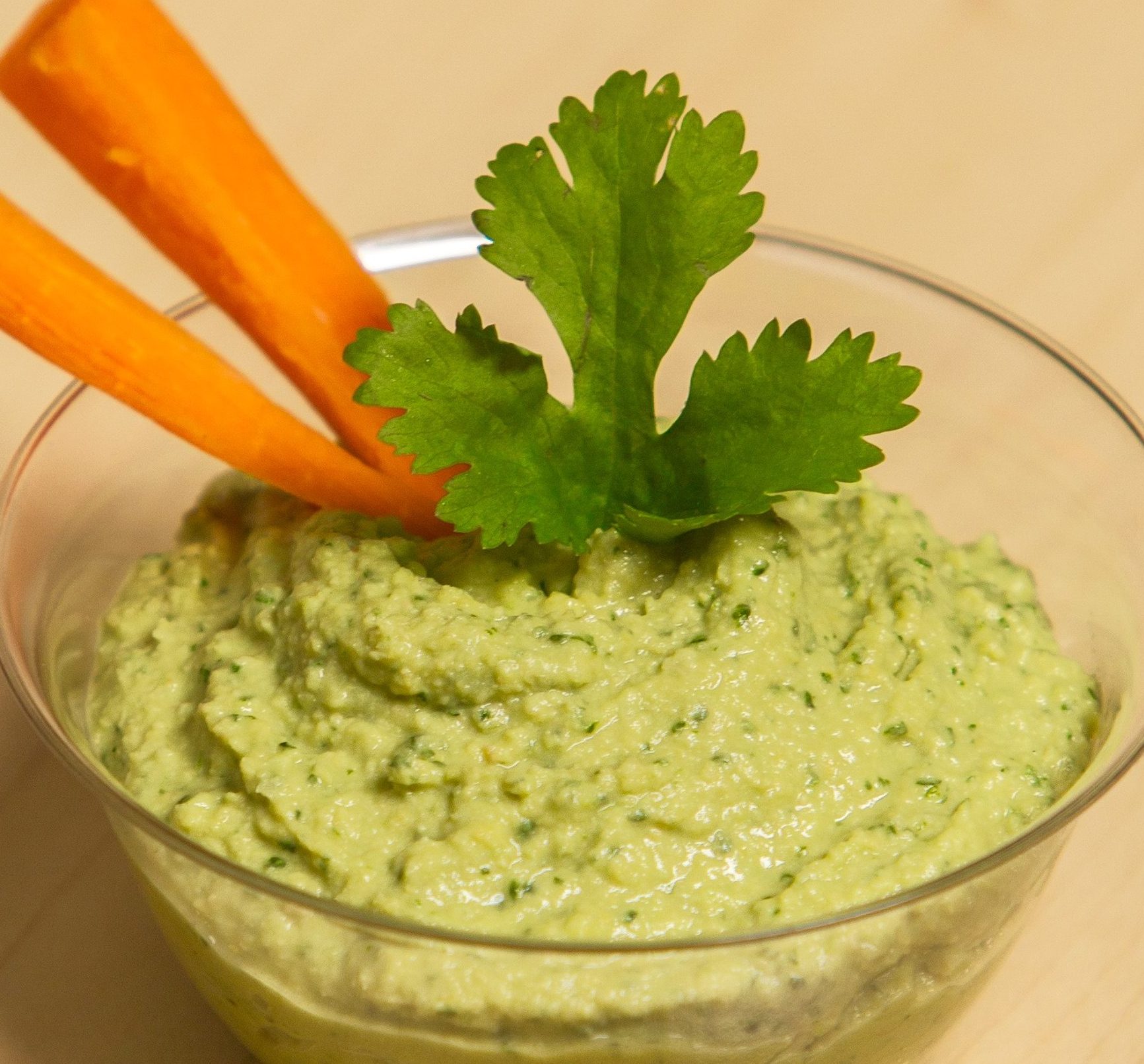 Cilantro Hummus My Place With Jesus